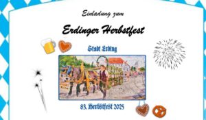 Einladung Erdinger Herbstfest