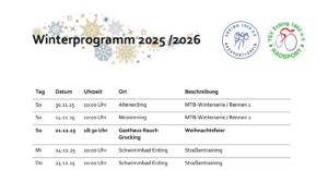 Winterprogramm 2025/26